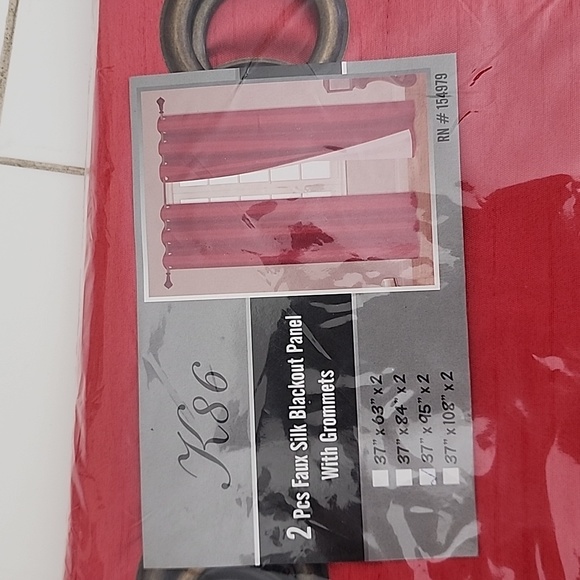 2 pcs curtains - Picture 1 of 6